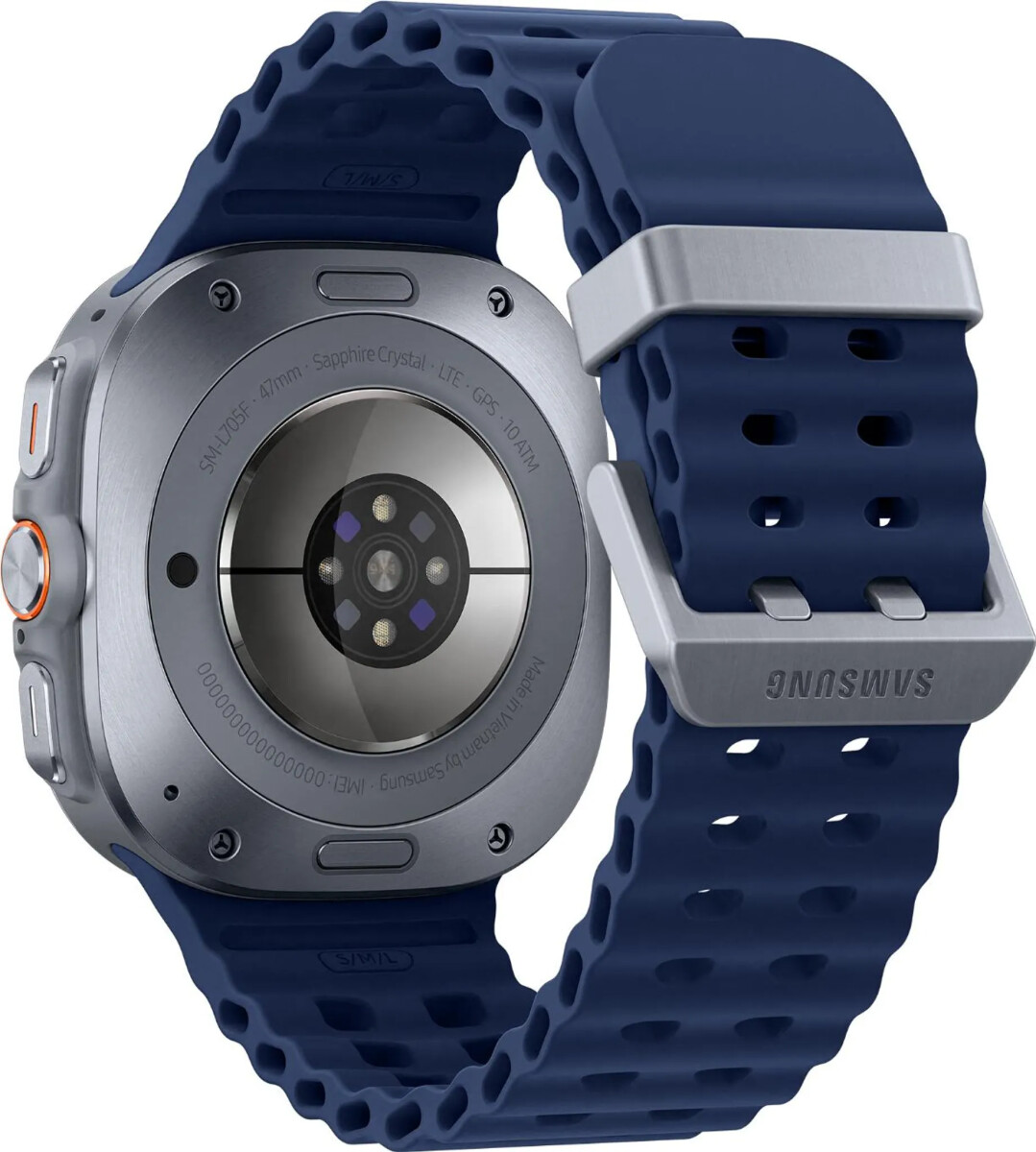 Samsung - Galaxy Watch Ultra 2025 - 47 Mm - Titanium Blå