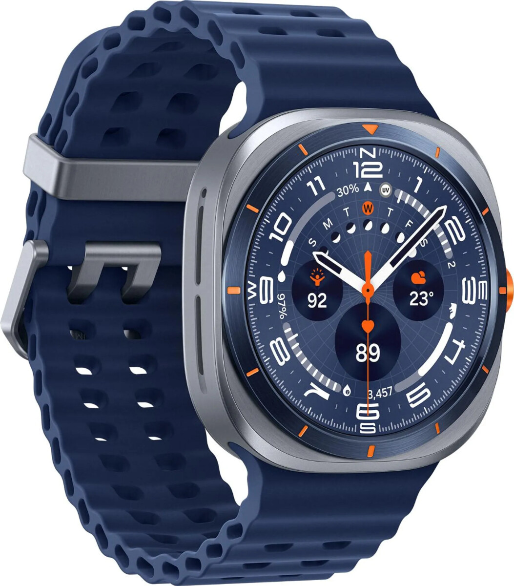 Samsung - Galaxy Watch Ultra 2025 - 47 Mm - Titanium Blå