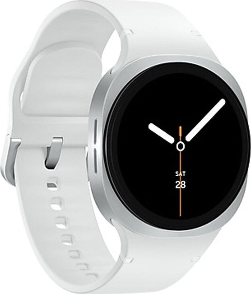 Samsung - Galaxy Watch 8 - 40 Mm - Bt - Gps - Hvid Sølv