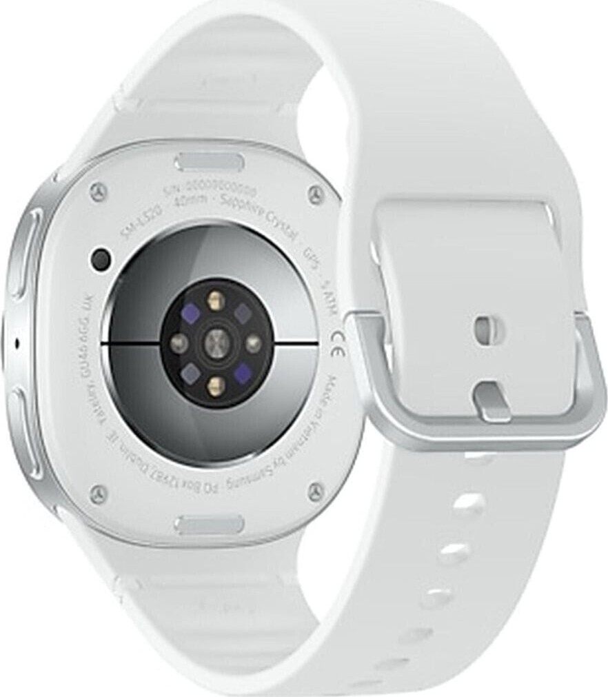 Samsung - Galaxy Watch 8 - 40 Mm - Bt - Gps - Hvid Sølv