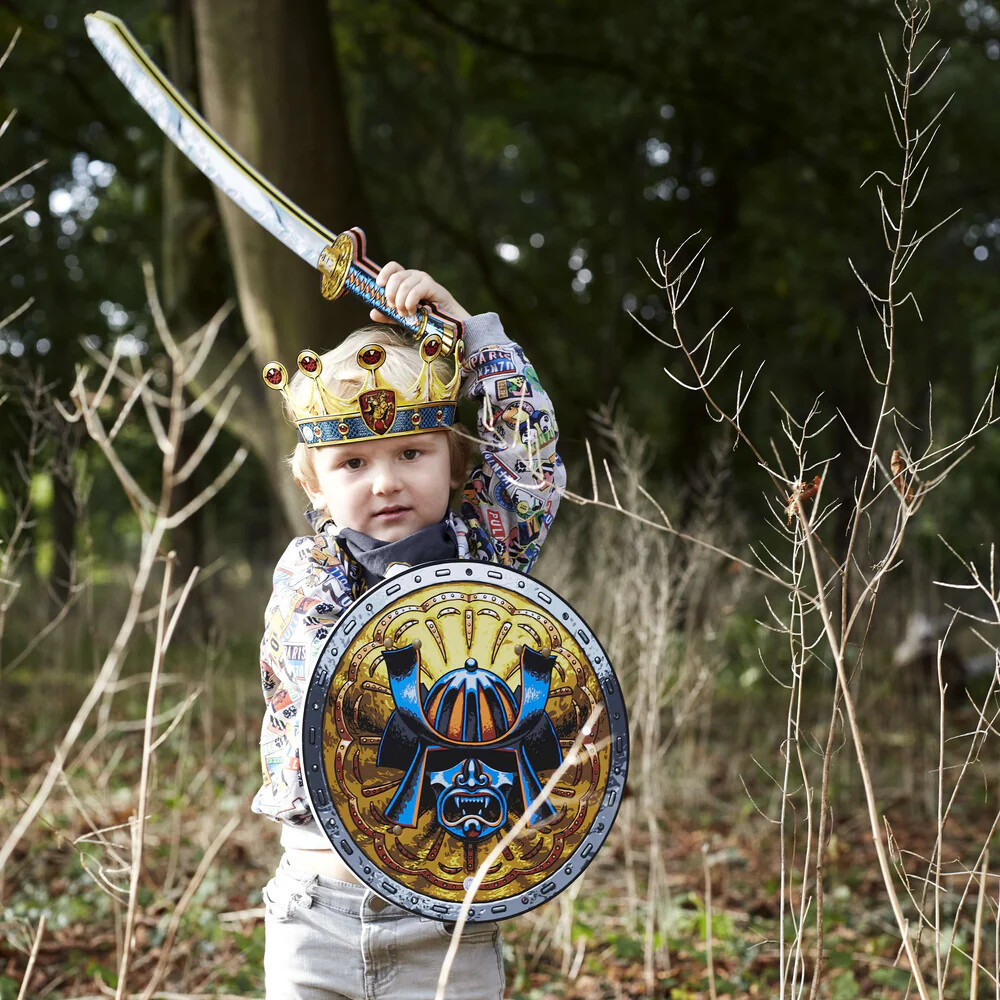 Liontouch - Skjold Legetøj I Skum Til Børn - Samurai