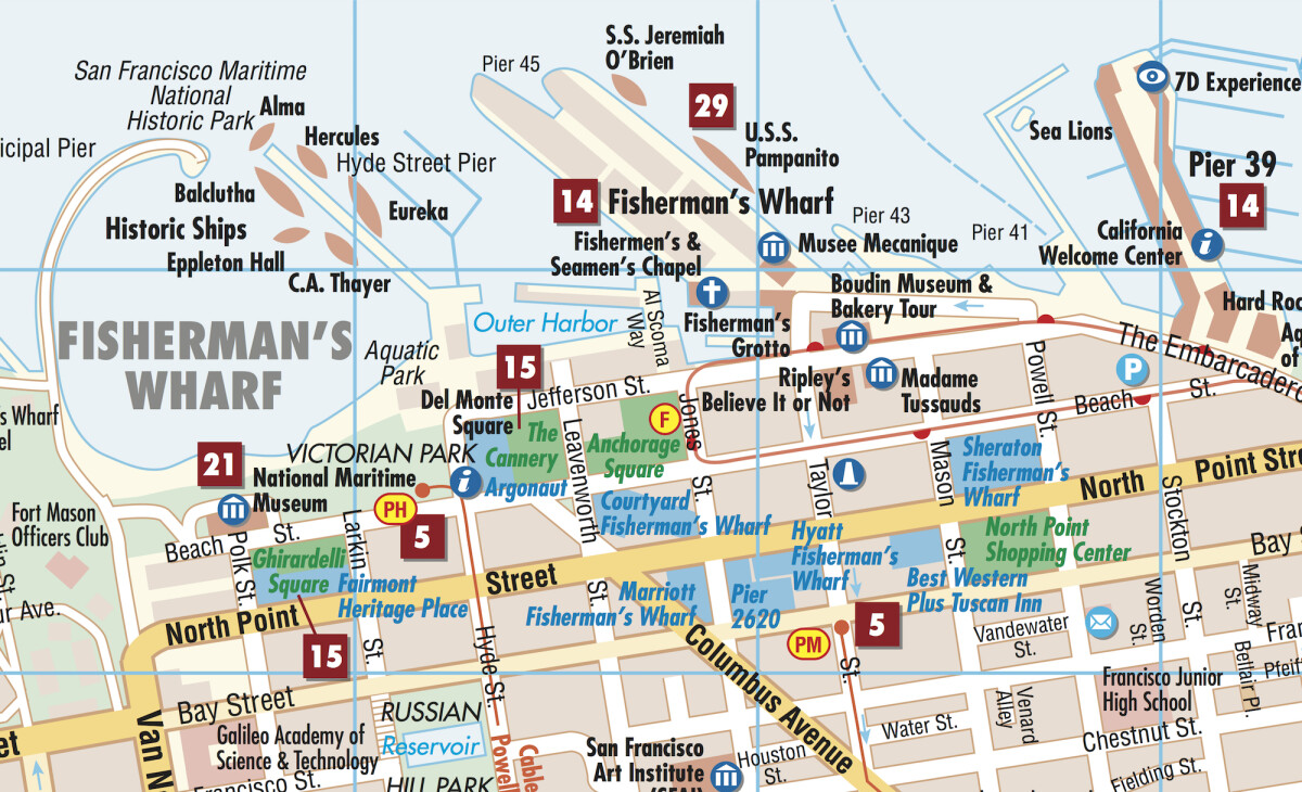 San Francisco - Borch Maps