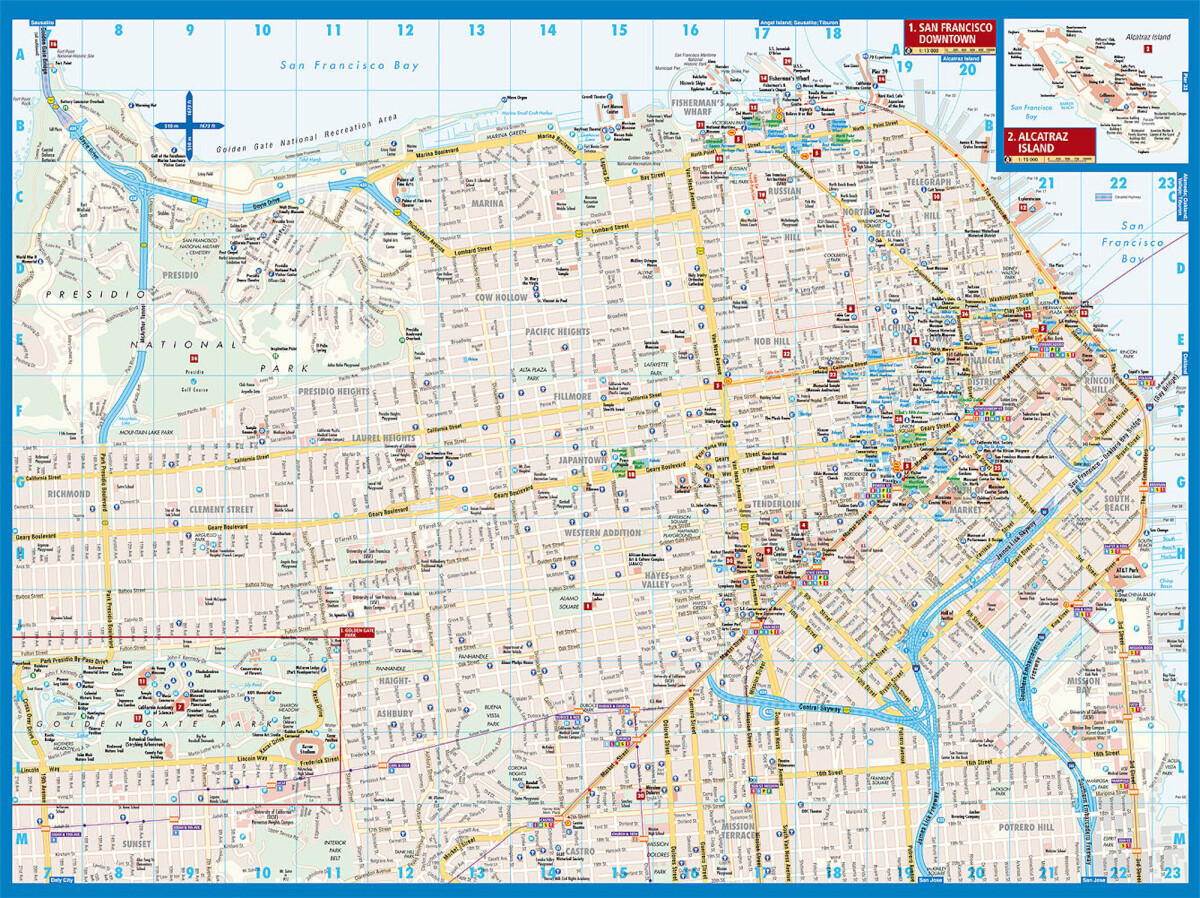 San Francisco - Borch Maps