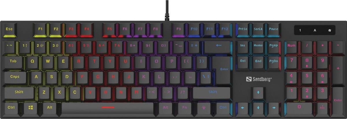 Sandberg - Mechanical Gamer Keyboard German