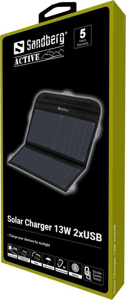 Sandberg - Solar Charger 13W 2Xusb