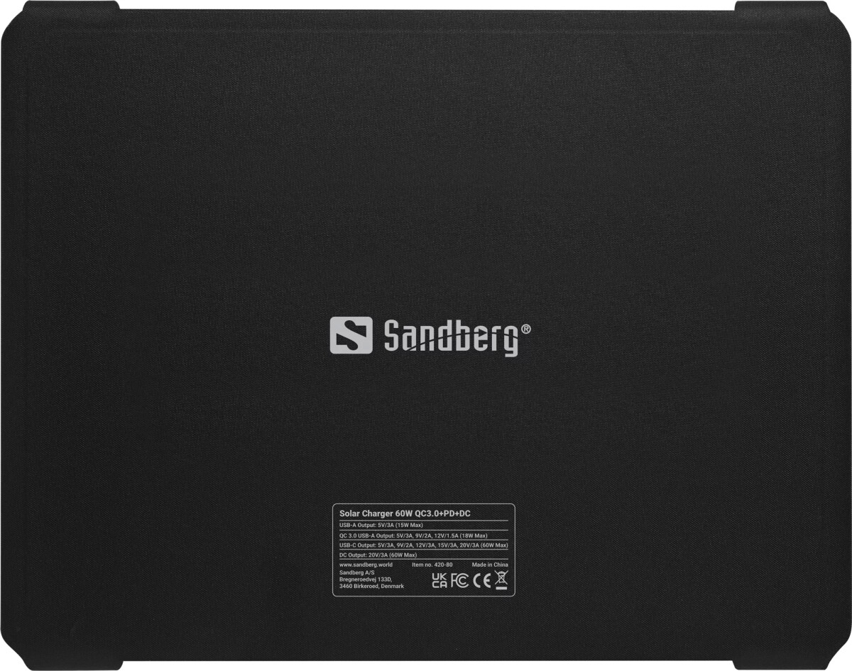 Sandberg - Solar Charger 60W - Qc30 Pd Dc