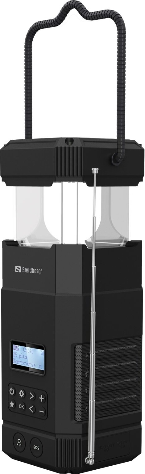 Sandberg - Survivor Lantern All-In-1 Solcelle Powerbank 10000 Mah