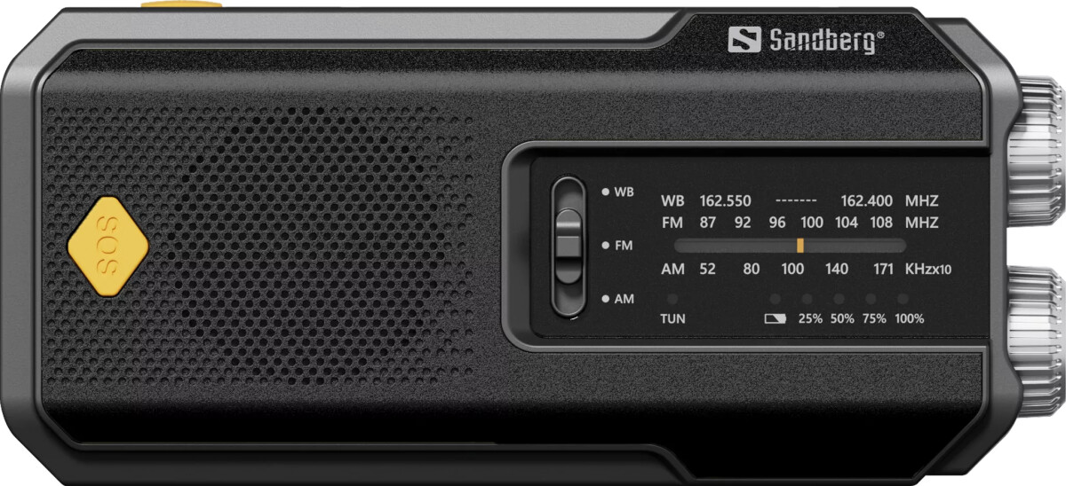 Nødradio - Sandberg Survivor Radio All-In-1 2000 - Usb