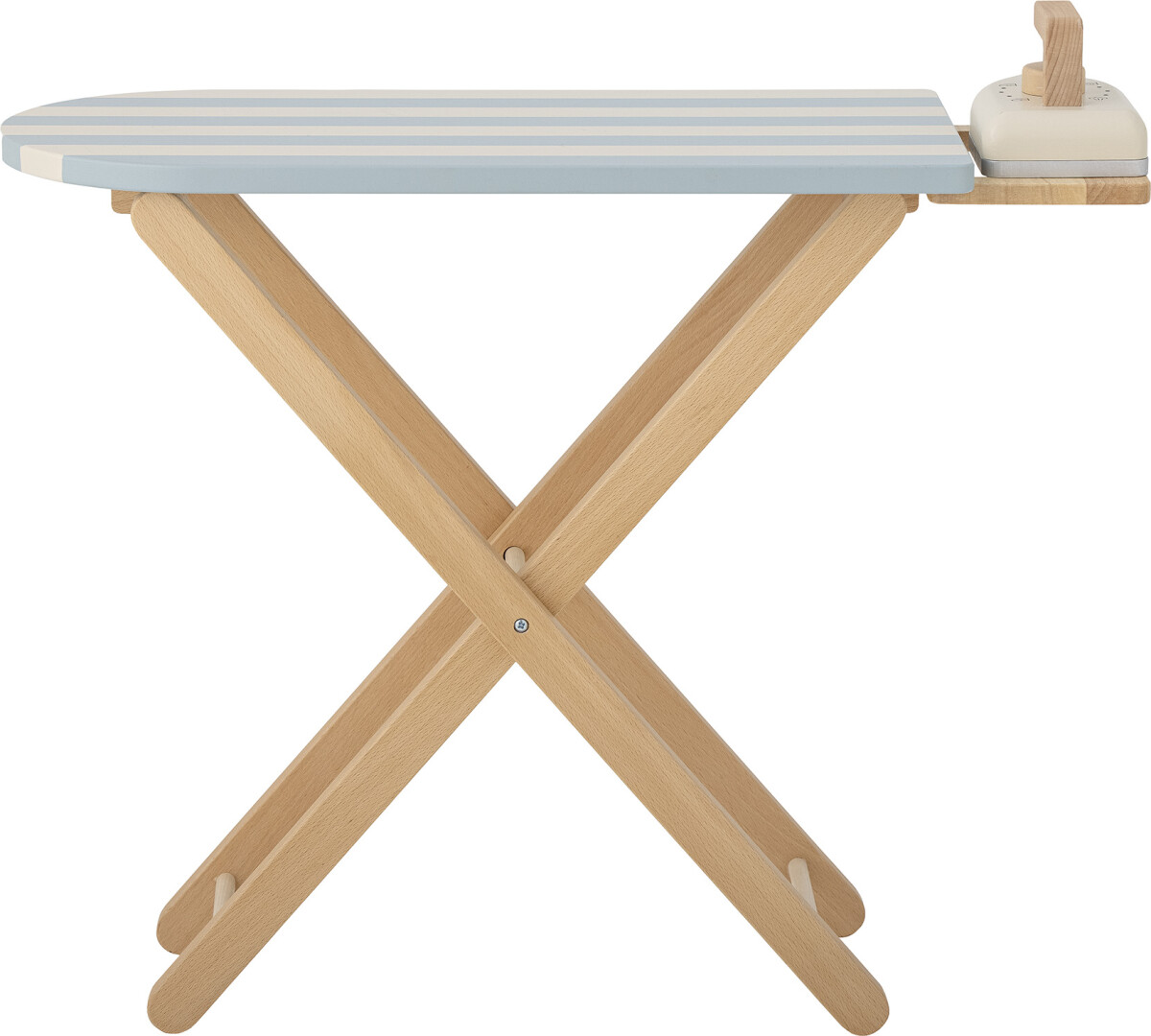 Bloomingville Mini - Sande - Legetøjs Strygejern Og Strygebræt - Blå -