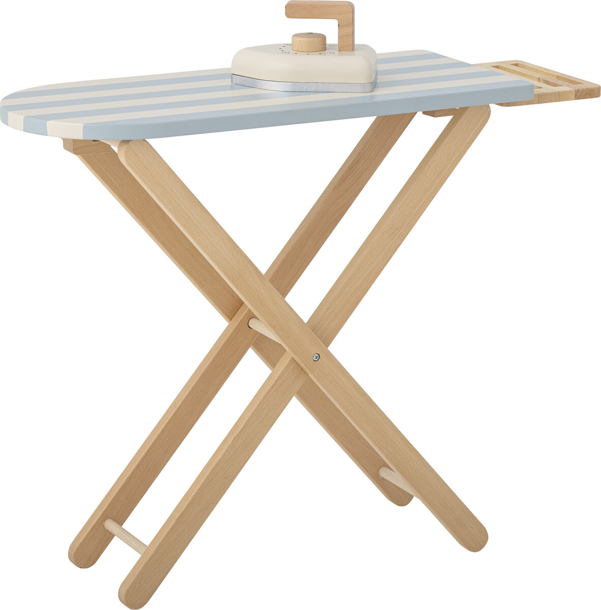 Bloomingville Mini - Sande - Legetøjs Strygejern Og Strygebræt - Blå -