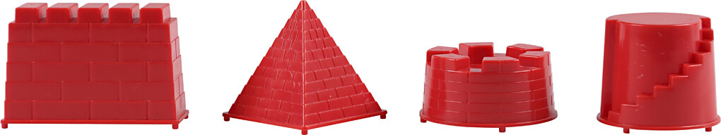 Sandforme Til Slotte Og Borge - 4 Stk