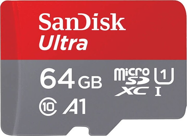 Sandisk - Microsdxc Mobil Ultra 64Gb 140Mbs Uhs-I Adapt