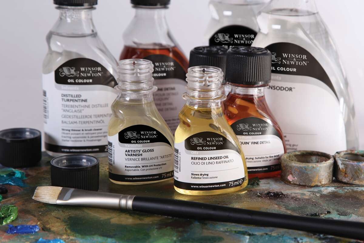 Winsor Newton - Sansodor Low Odour Solvent 75 Ml
