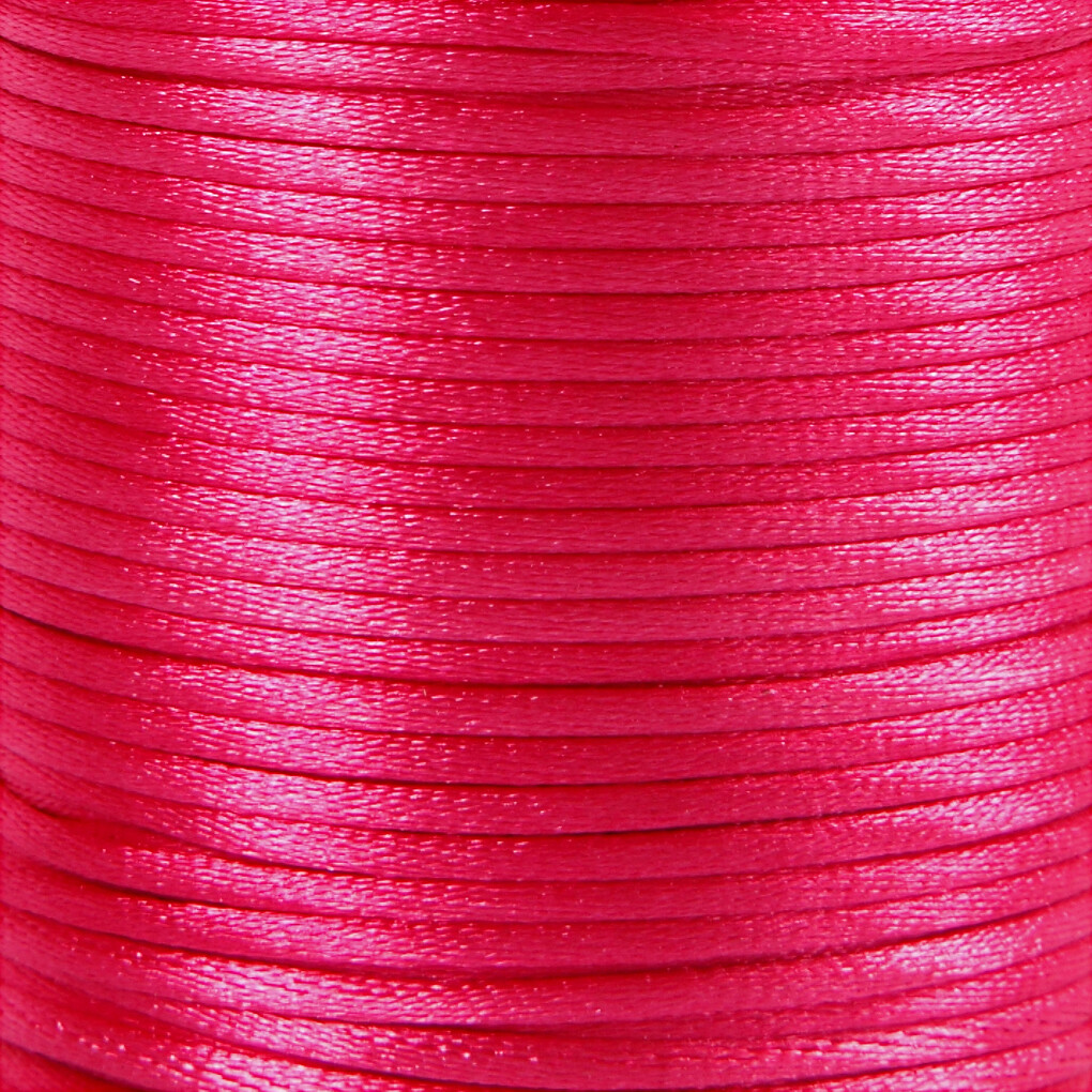 Satinsnor - 2 Mm - Pink - 50 M