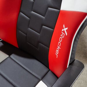X Rocker - Gaming Stol - Juniorteen - Mid-Back - Sort Rød