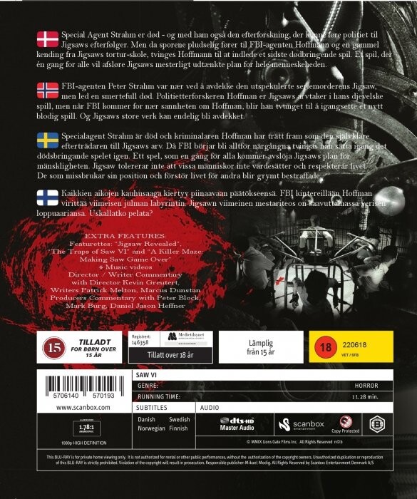 Saw 6 - Unrated Directors Cut