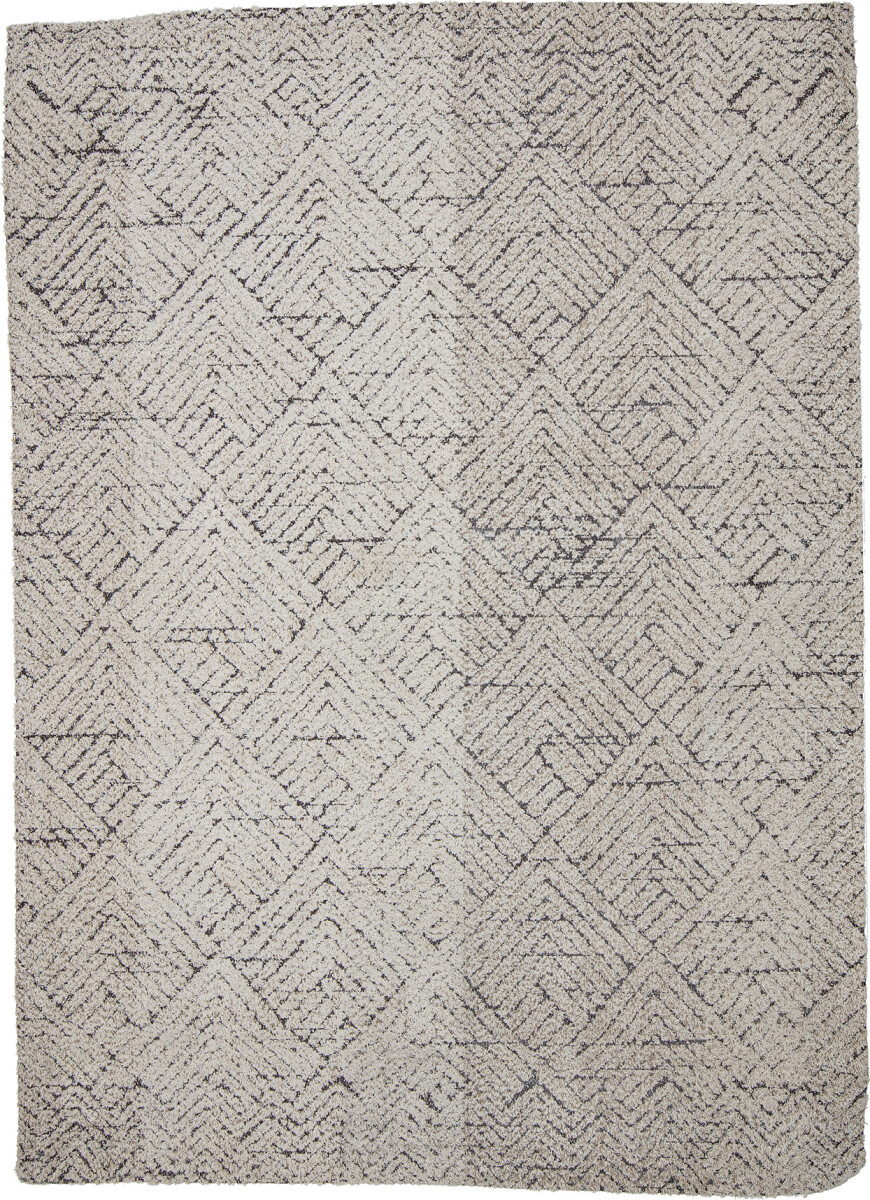 Bloomingville - Saxo Tæppe - Natur - Bomuld - 150X210 Cm