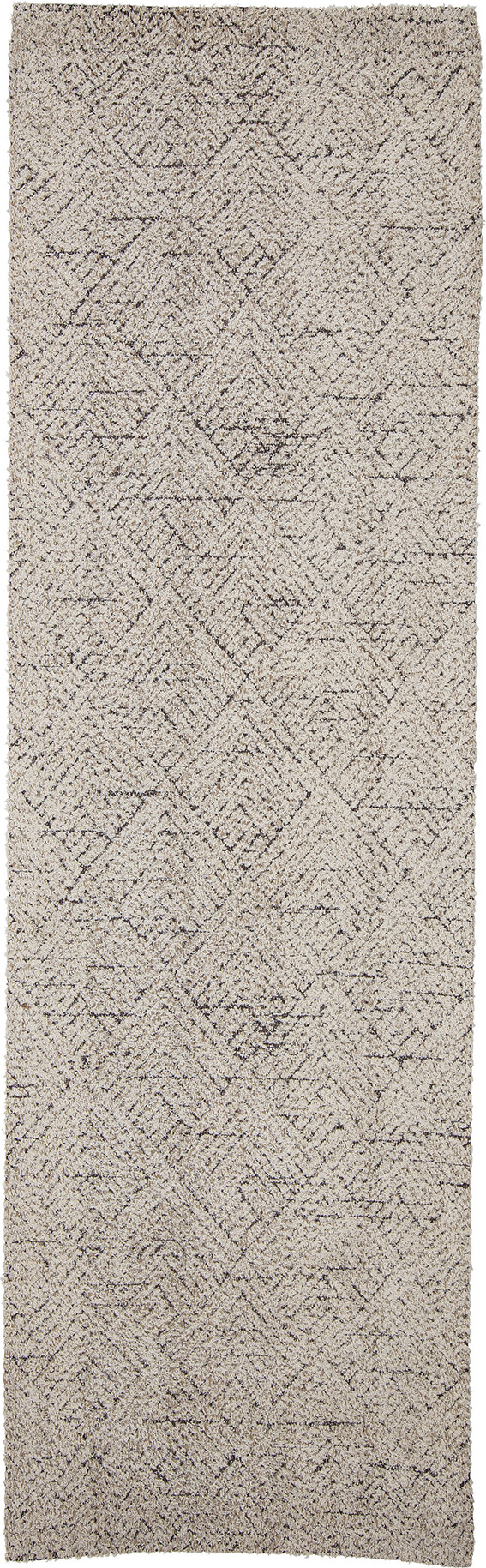 Bloomingville - Saxo Tæppe - Natur - Bomuld - 75X245 Cm