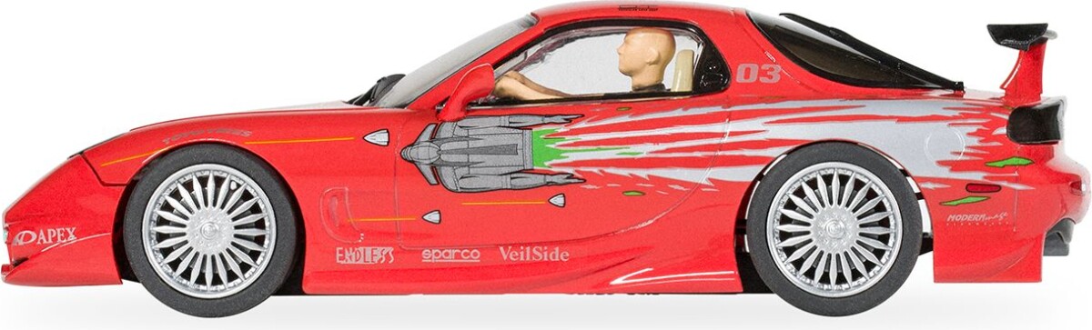 Scalextric - The Fast And The Furious - Mazda Rx7 - Dom Turetto - 1 32 -