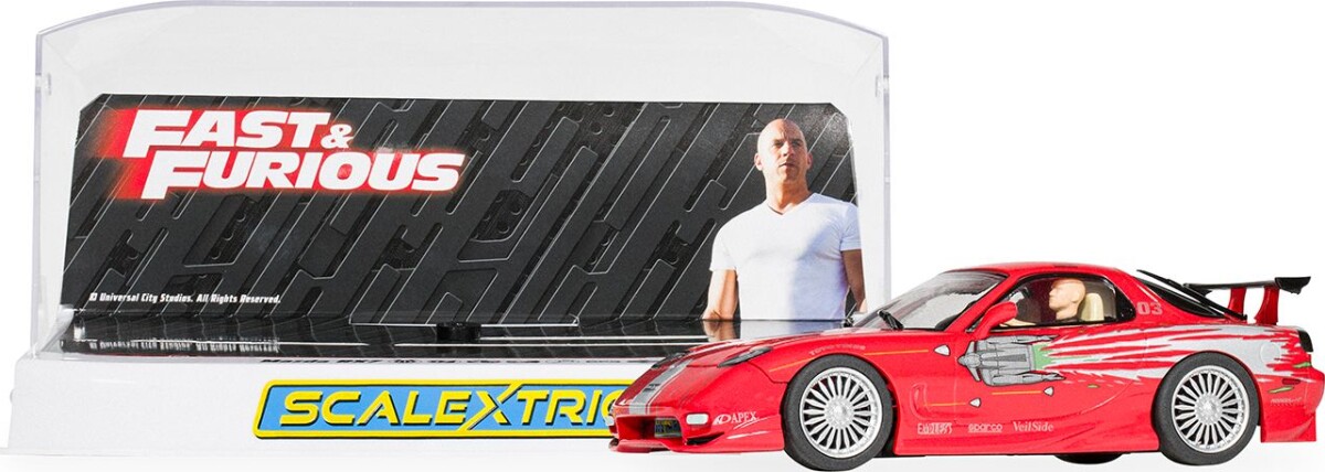 Scalextric - The Fast And The Furious - Mazda Rx7 - Dom Turetto - 1 32 -