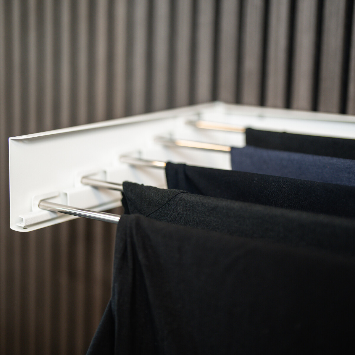 Scandinavian Collection - Foldbart Tørrestativ Til Væg