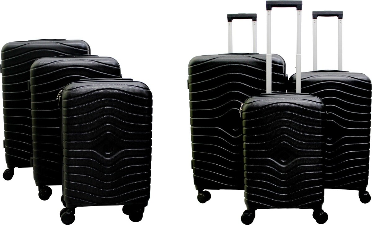 Scandinavian Collection - Kuffertsæt - Letvægt - 3-Pak