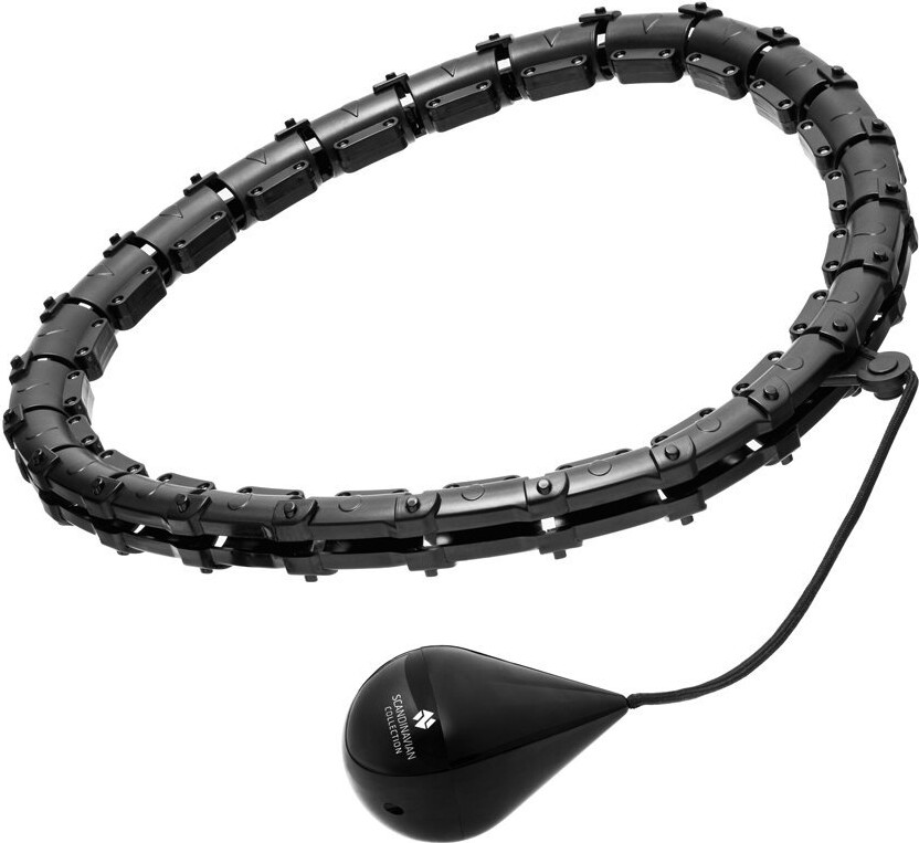 Scandinavian Collection - Smart Hulahop Ring - Sort