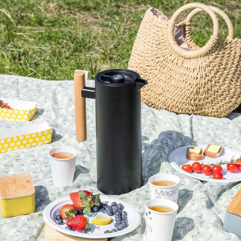 Termokande 1 Liter - Sort - Scandinavian Collection