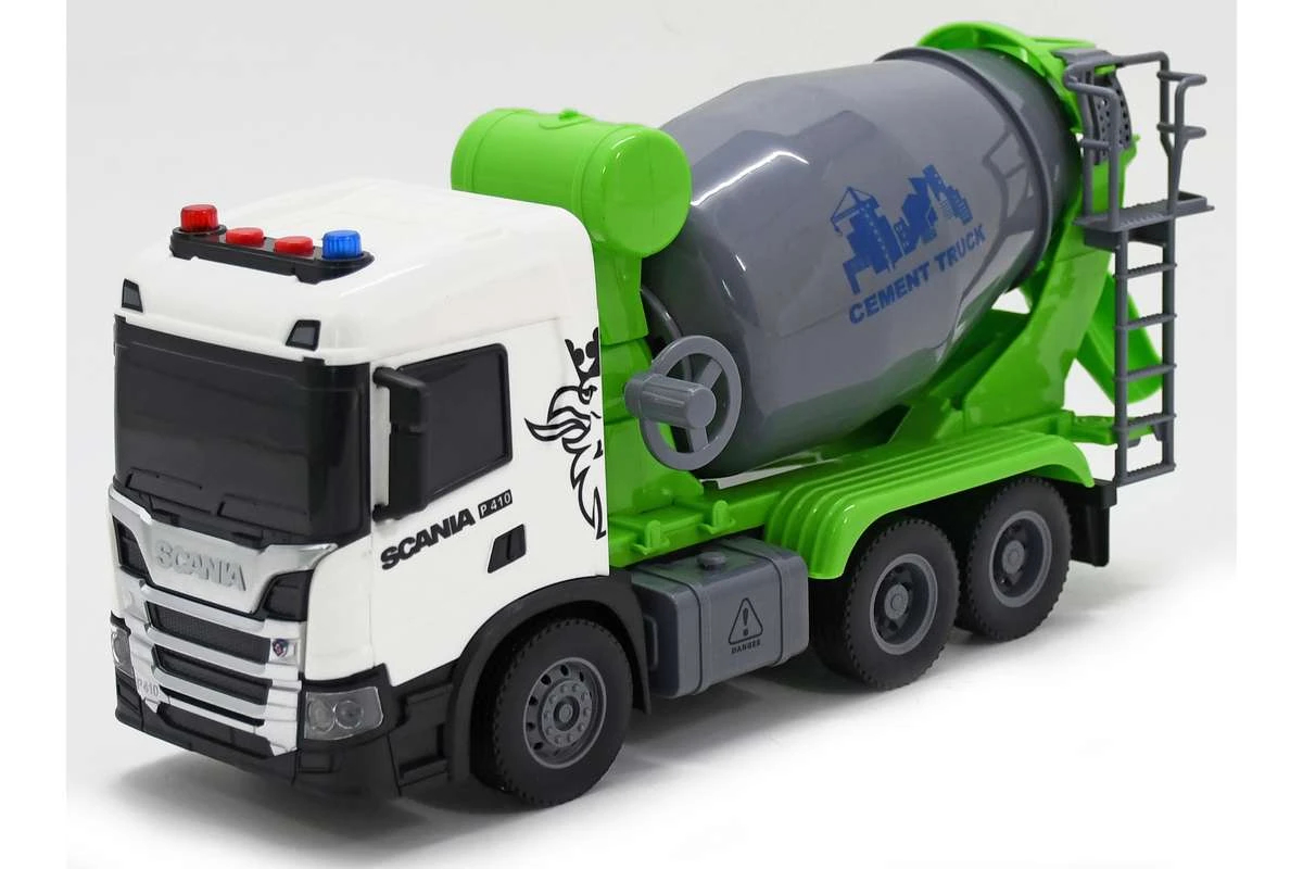 Scania Cementblander Med Lys Lyd 31X10 6X15Cm - Contruck