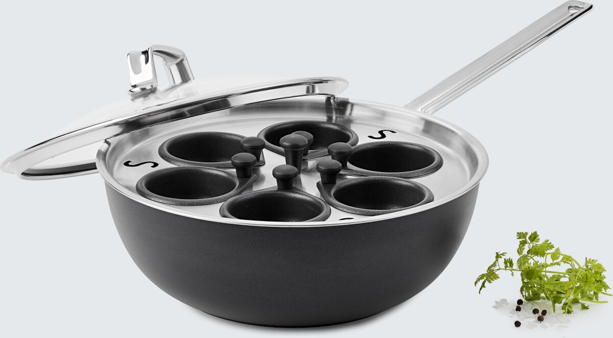 Scanpan - Techniq Æggekoger Med 6 Skåle