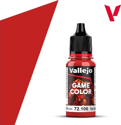 Vallejo - Game Color - Scarlett Blood Mat - 18 Ml - 72106