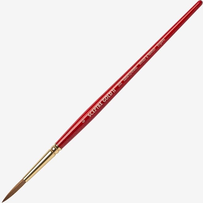 Winsor Newton - Sceptre Gold Pensel - Serie 202 - Str 6