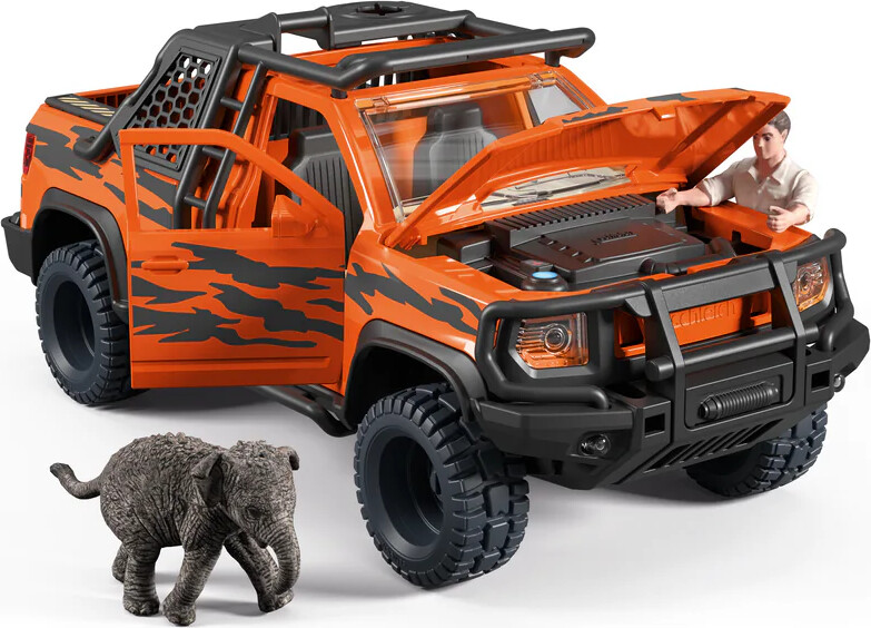 Schleich 42720 - Off-Road Adventure In The Jungle - Wild Life