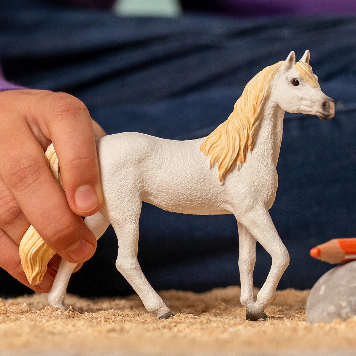 Schleich 13983 - Araberhoppe Hest - Horse Club