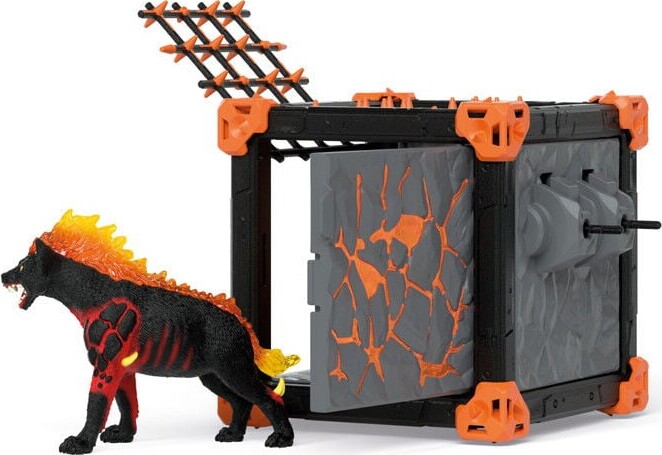 Schleich Eldrador Creatures - Battlecave Lavahyæne - 42674