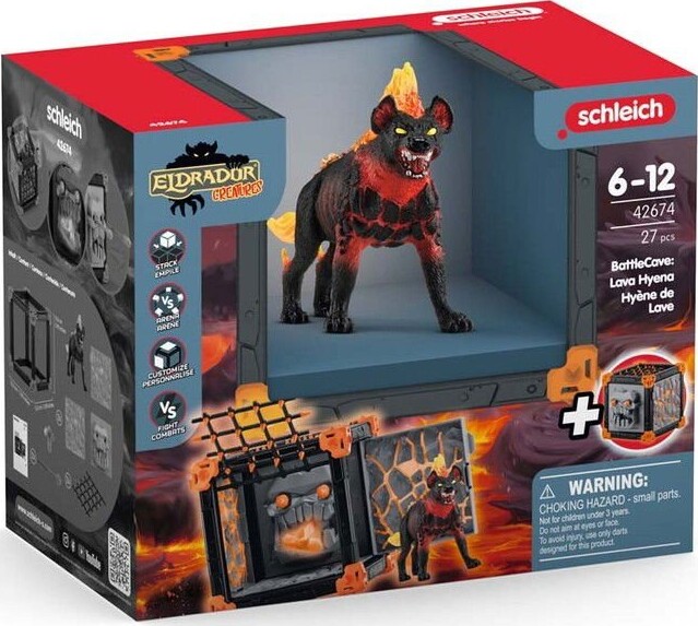 Schleich Eldrador Creatures - Battlecave Lavahyæne - 42674