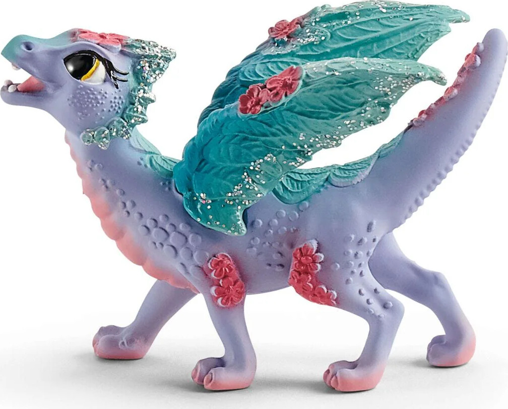 Schleich Bayala - Blomster Drage Mor Og Baby - 70592