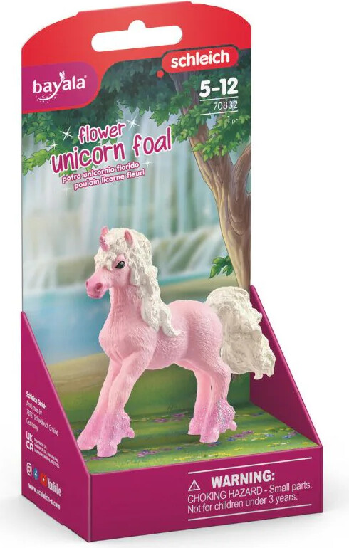 Schleich 70832 - Blomster Enhjørning Føl - Bayala