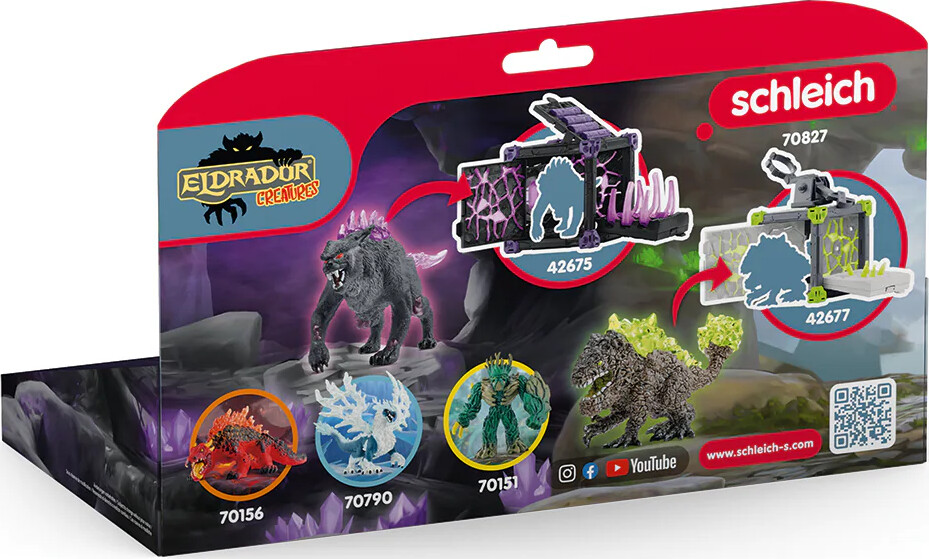 Schleich Eldrador Creatures - Skyggelos Vs Klippeknuser - 70827