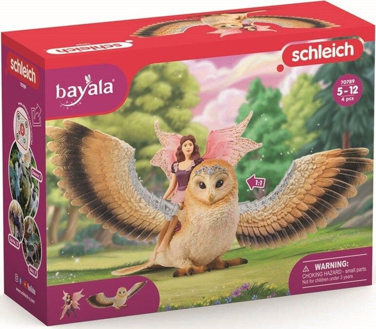 Schleich Bayala - Fe På Glam Ugle - 70789