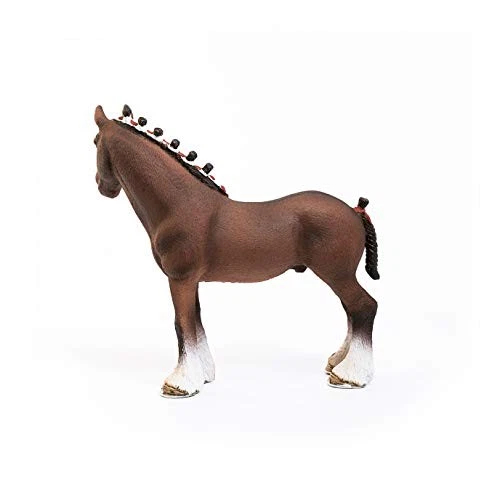 Schleich 040018 - Clydesdale Vallak Hest - Farm World