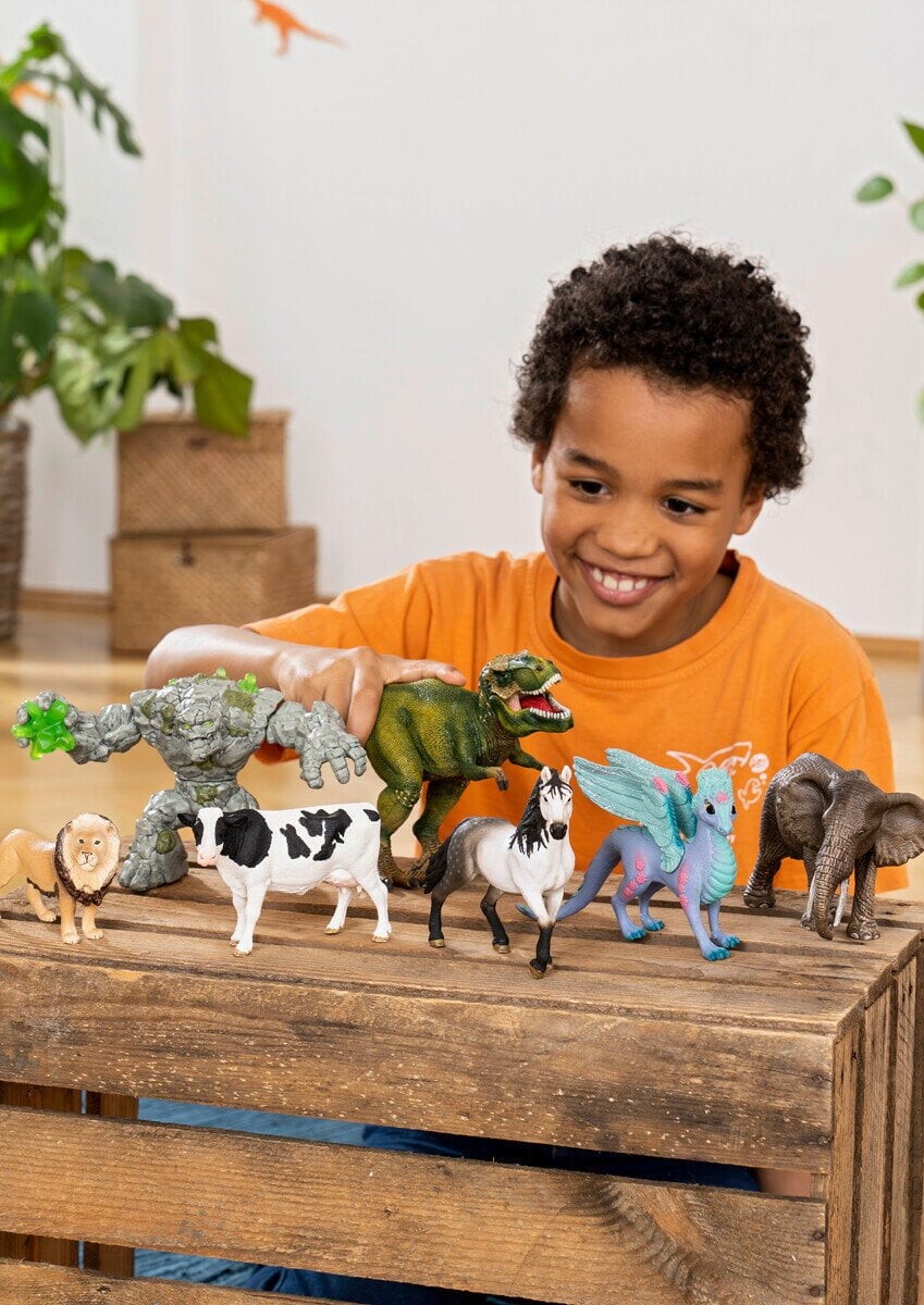 Schleich 13797 - Sortbroget Ko - Farm World