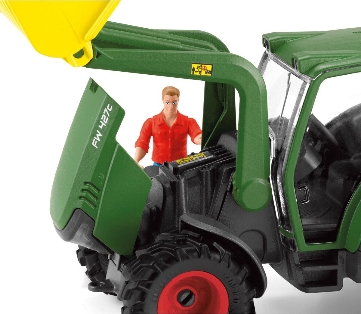 Schleich Farm World - Traktor Med Vogn - 42608