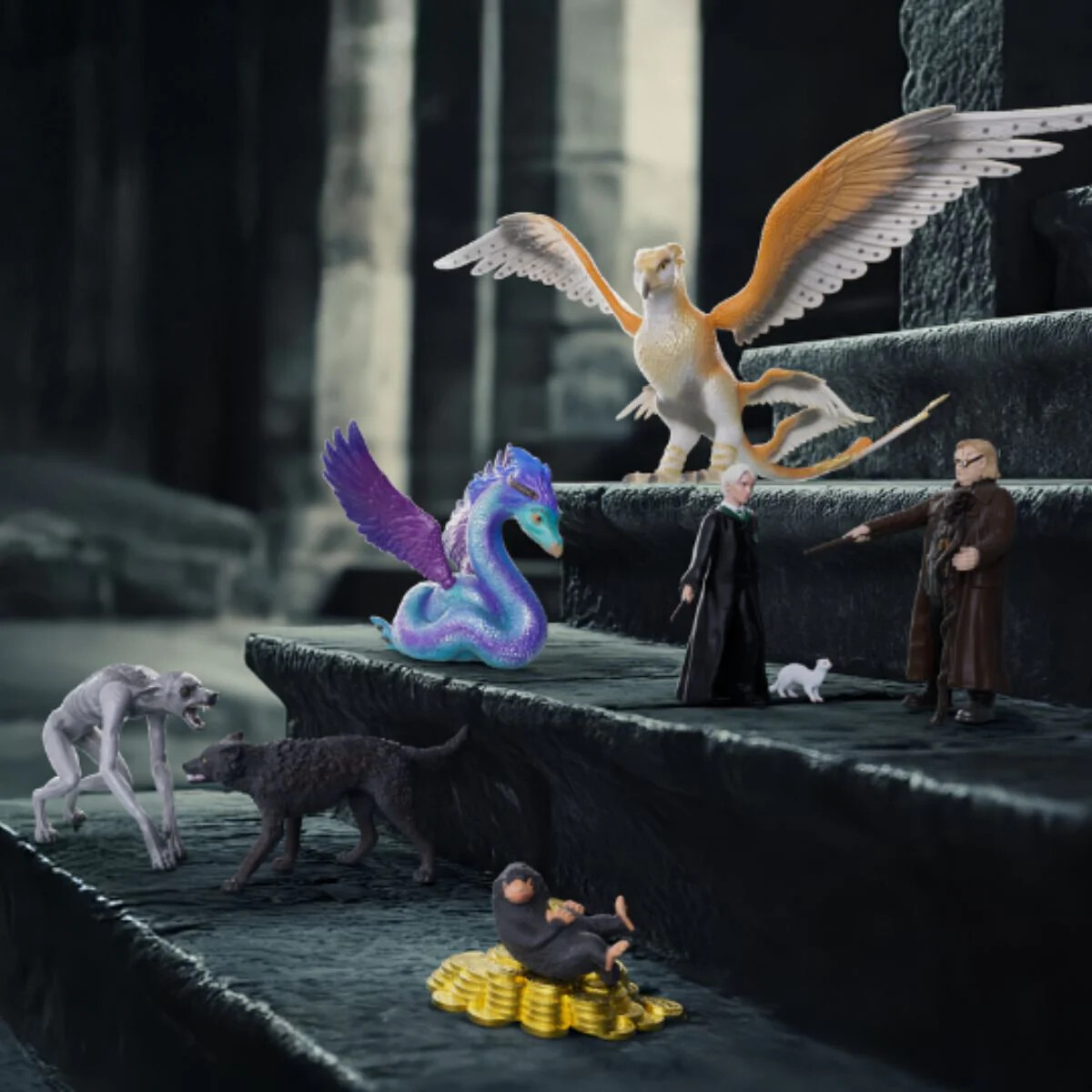 Schleich - Harry Potter Wizarding World - Varulv Vs Animagus