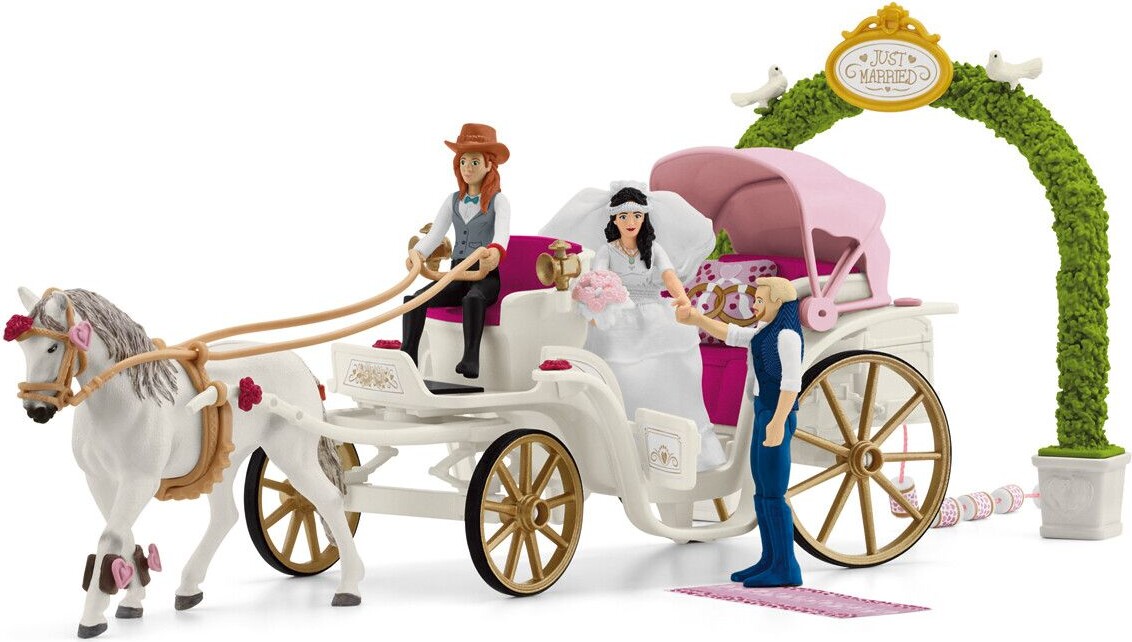 Schleich Horse Club - Bryllupsvogn - 42641