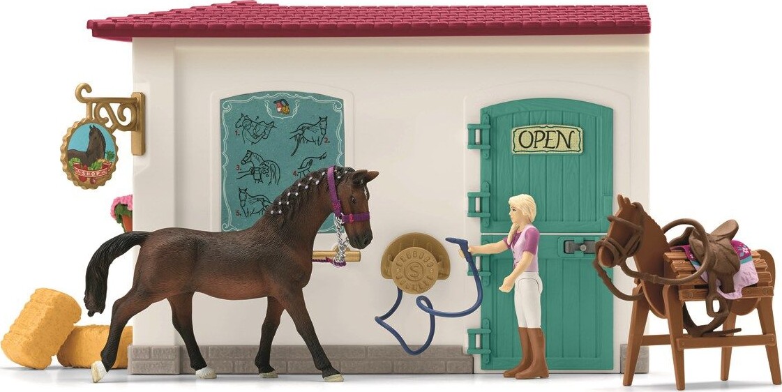 Schleich Horse Club - Rideudstyrsbutik Legesæt - 42568