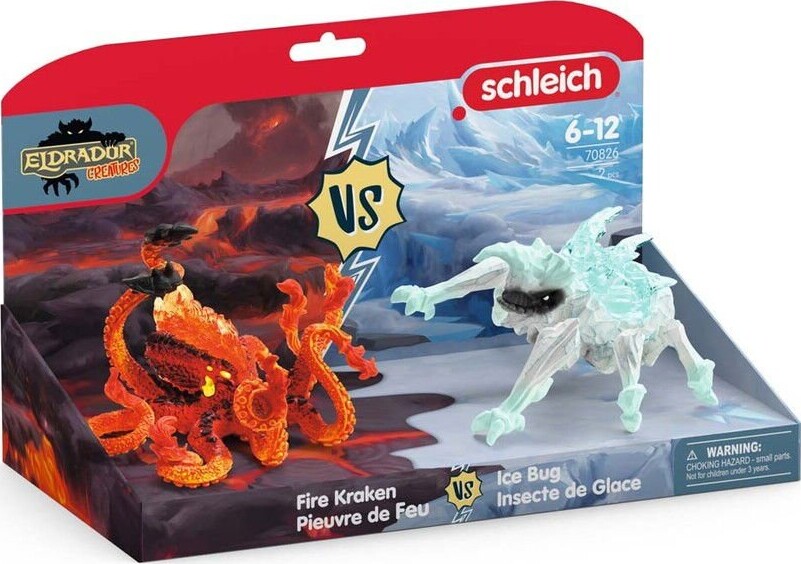 Schleich 70826 - Fire Kraken Vs Ice Bug - Eldrador