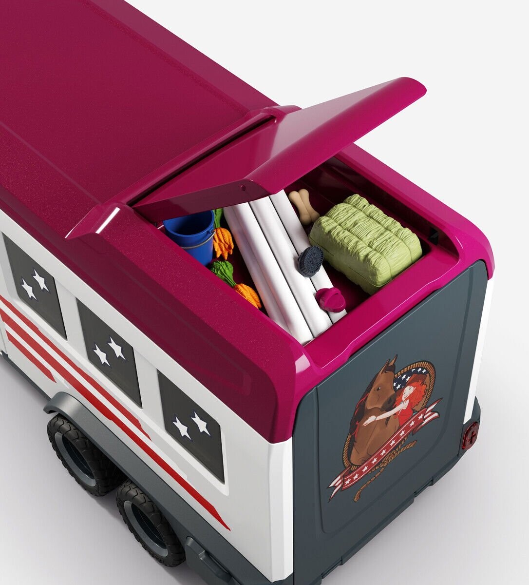 Schleich - Lakeside Lastbil Og Trailer - 42705