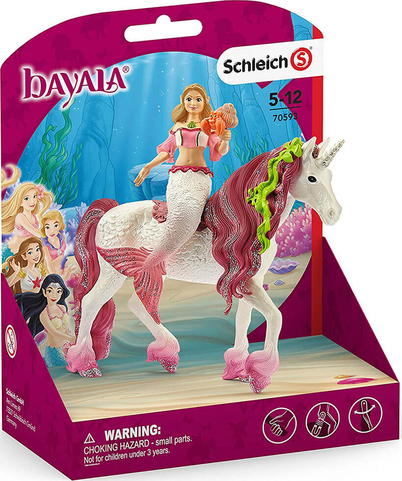 Schleich Bayala - Havfrue Feya På Undervandsenhjørning - 70593