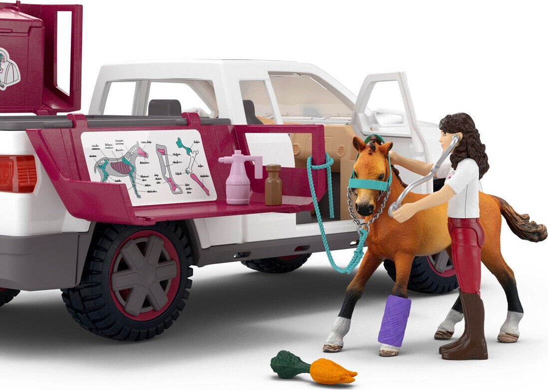 Schleich Horse Club - Mobil Dyrlæge Med Trailer - 42704